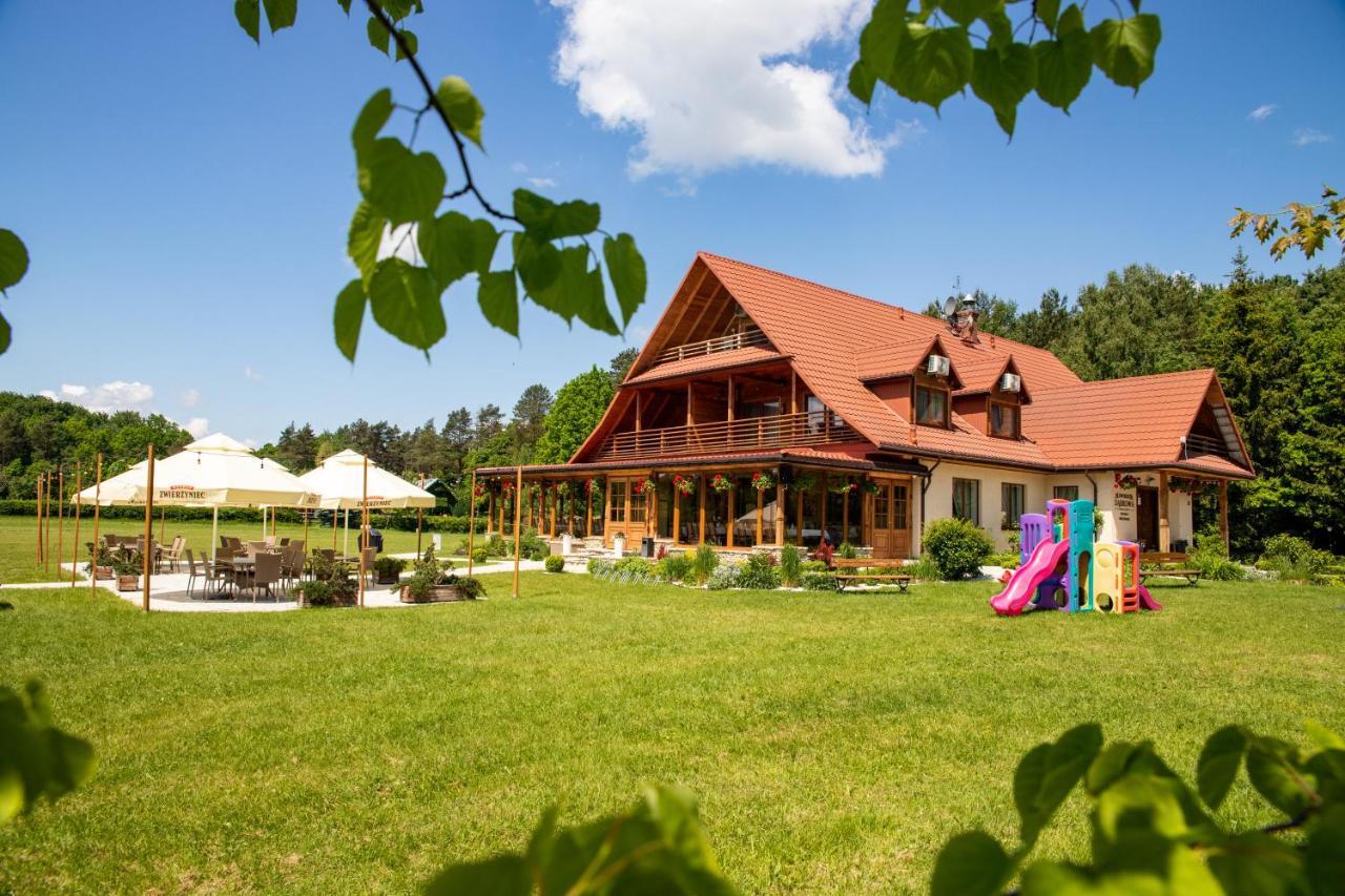 Dworek Dabrowa Hotel Tomaszow Lubelski Exterior photo