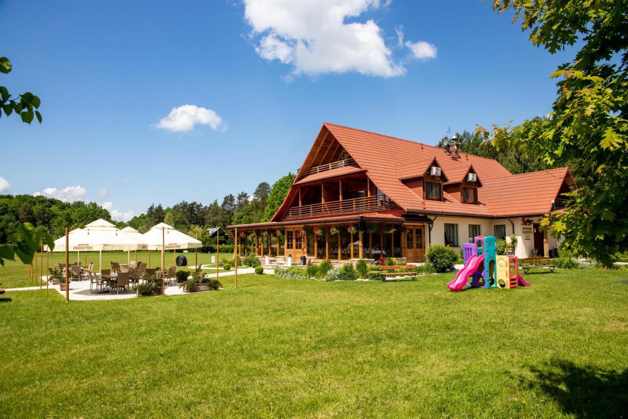 Dworek Dabrowa Hotel Tomaszow Lubelski Exterior photo